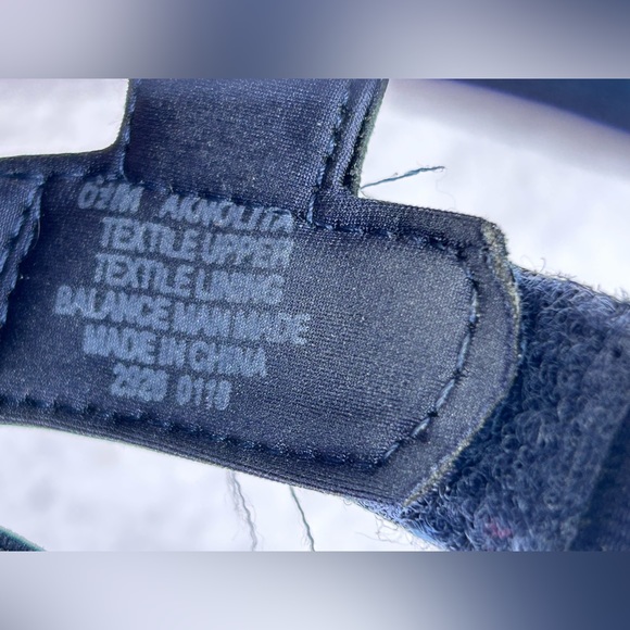 Anne Klein Sport Womens Navy Blue Size 6.5 Sandals - Picture 7 of 9